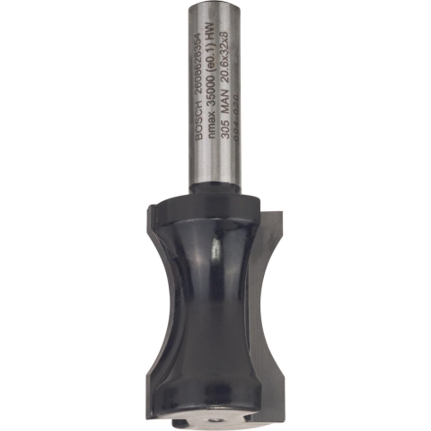 Bosch Accessoires Holprofielfrees 8 mm, R1 18,3 mm, D 20,6 mm, L 32 mm, G 63,5 mm 1st - 2608628354