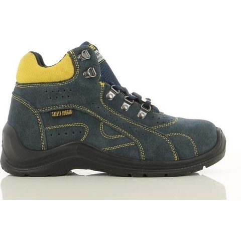Safety Jogger Orion Laag S1P Marine/Geel - Maat 38 - 00.118.054.38