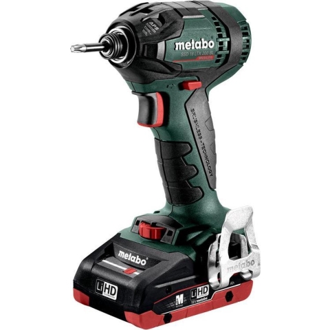 Metabo SSD 18 LTX 200 BL Accuslagschroevendraaier 18V 4,0Ah LiHD in koffer - 602396800