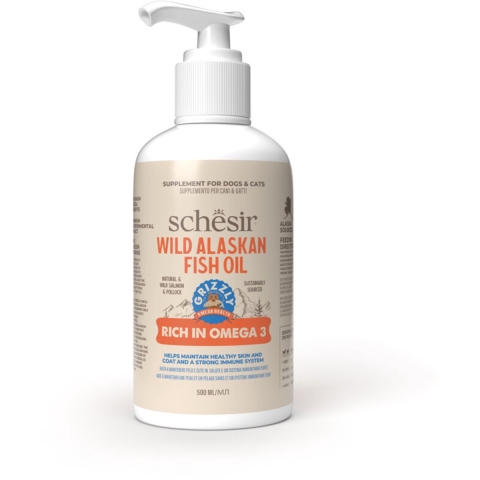 Schesir Grizzly Wild Alaskan Fish Oil 500 ml