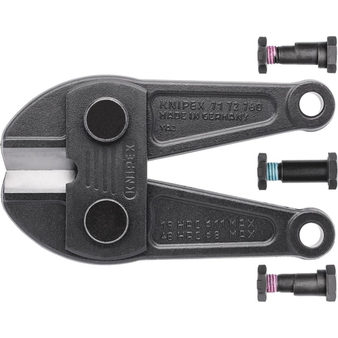 Knipex Reservekop voor 71 72 760 compleet met schroeven - 7179760