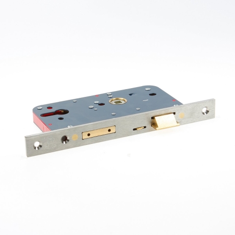 ASSA ABLOY 2424 Paniekdeurslot | SKG** | DM60mm | PC72mm | krukgat 8mm doorgaand | voorplaat RVS 24x235mm rechthoekig | DR 2+4 - 7268572