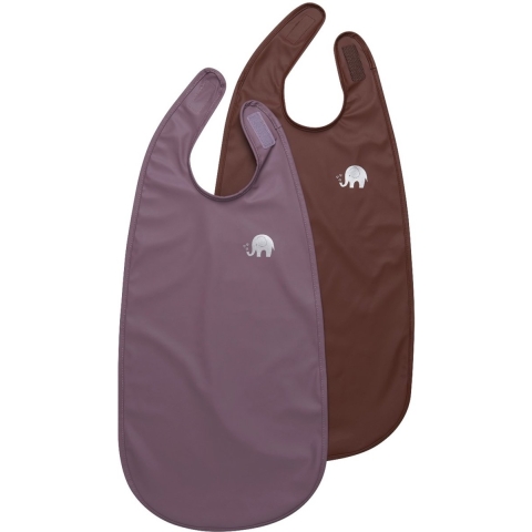 CeLaVi Slabbetjes - Lang - 2-pack - Maanlandschap - CeLaVi - OneSize - Slabbetjes