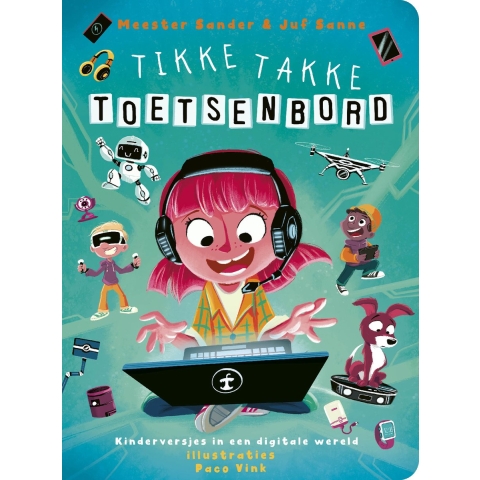 Tikke takke toetsenbord (Kartonboek)