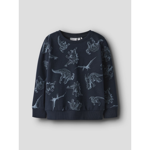 Name It Sweatshirt - Noos - NmmVaron - Dark Sapphire - Name It - 7-8 jaar (122-128) - Sweatshirt