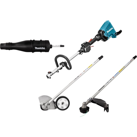 Makita DUX60ZX9 Accu Combisysteem + Kantensnijder, Bosmaaier & Bladblazer 2x18V Basic Body