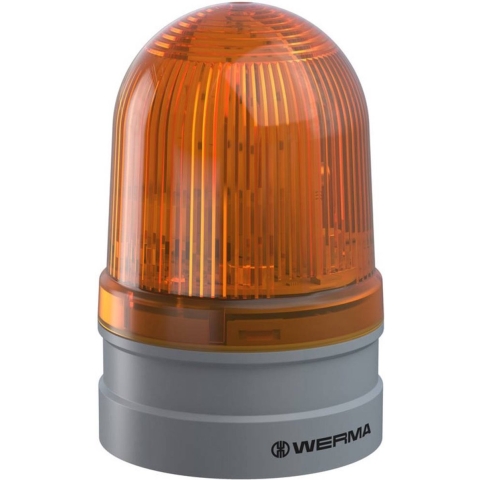 Werma Signaltechnik Signaallamp Midi TwinFLASH 12/24VAC/DC YE 261.320.70 Geel 12 V/DC