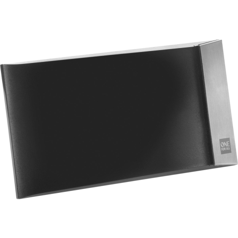 One For All SV 9335-5G Passieve DVB-T/T2 platte antenne Binnen Zwart, Zilver