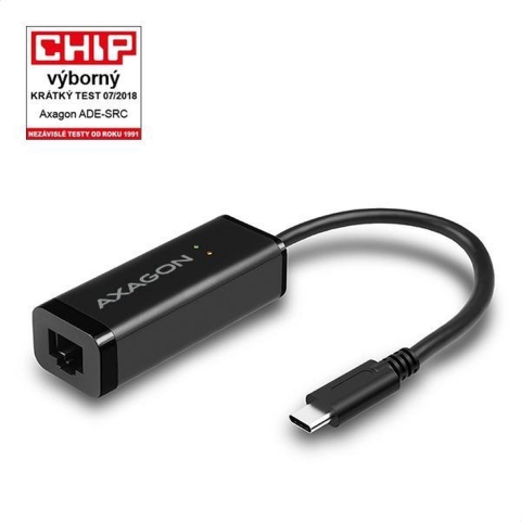 AXAGON ADE-SRC Netwerkadapter 1000 MBit/s LAN (10/100/1000 MBit/s), USB-C 3.1 Gen 1