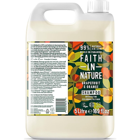 Faith In Nature Grapefruit & Orange Shampoo Navulling