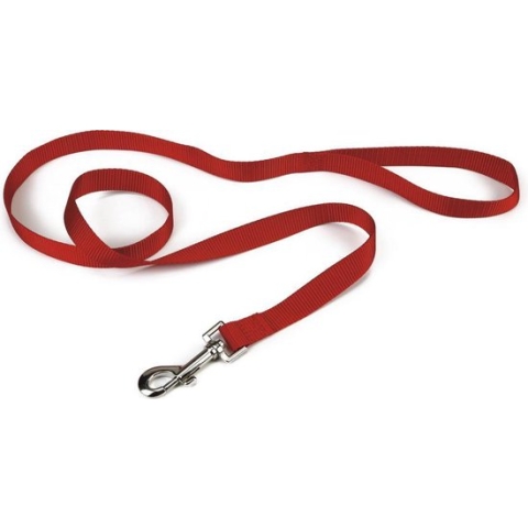 Beeztees - Hondenriem - Nylon - Rood - 100 cm x 20 mm