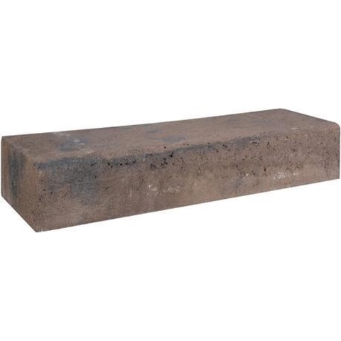 3 stuks! Betonbiels bruin 12x20x60 cm - Gardenlux