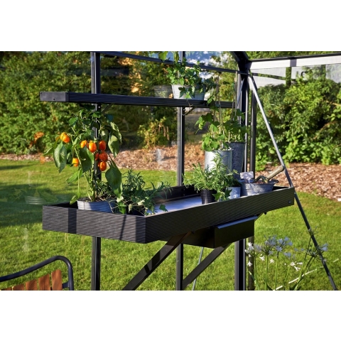Kweektafel 213x52 cm lade zwart - Royal well