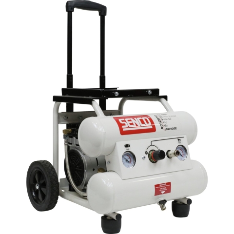 Senco AC12810 Compressor - Geluidsarm - 750W - 9 Bar - 10L - 80L/m