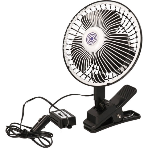 All Ride Ventilator met klem - voor auto - camper - boot - 12V -