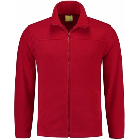 Fleece vest met rits Norway - Rood - voor volwassenen - winter trui L (40/52) -