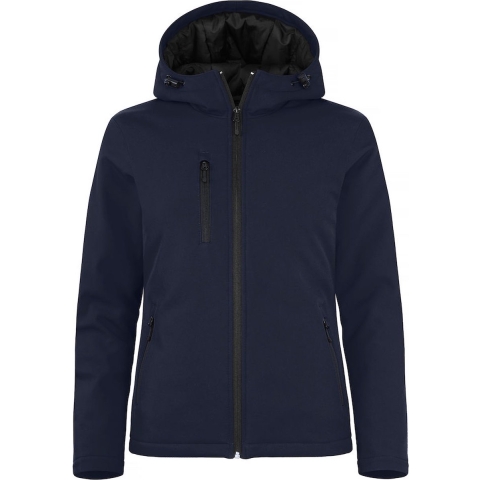 Clique 020953 Padded Hoody Softshell Lady - Dark Navy - M