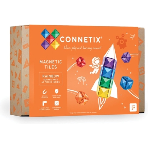 Connetix Vierkanten 42 stuks