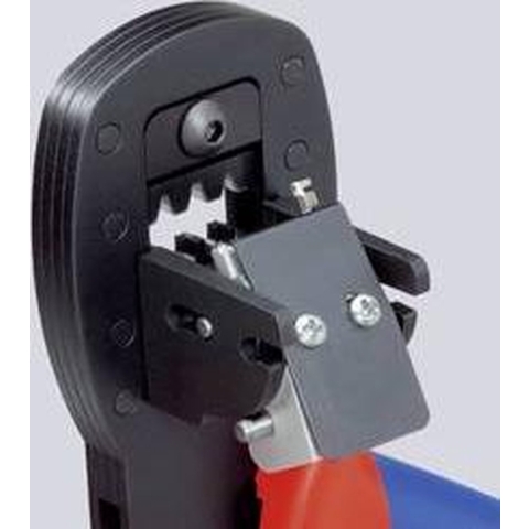 Knipex Krimptang voor miniatuurstekkers gebruineerd 190 mm - 975424
