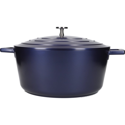 MasterClass Braadpan Blauw - ø 28 cm / 5 liter - standaard anti-aanbaklaag