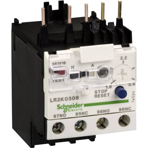 Motorbeveiligingsrelais 1x NO, 1x NC Schneider Electric LR2K0312 1 stuk(s)