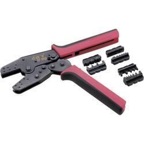 Cimco click n crimp 106000 Perstangset 4-delig Geïsoleerde kabelschoenen, Ongeïsoleerde kabelschoenen, Adereindhulzen