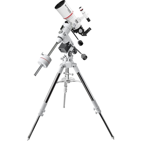 Bresser Optik Messier AR-102xs/460 EXOS-2/EQ5 Refractor-telescoop Equatoriaal Achromatisch Vergroting 30 tot 200 x