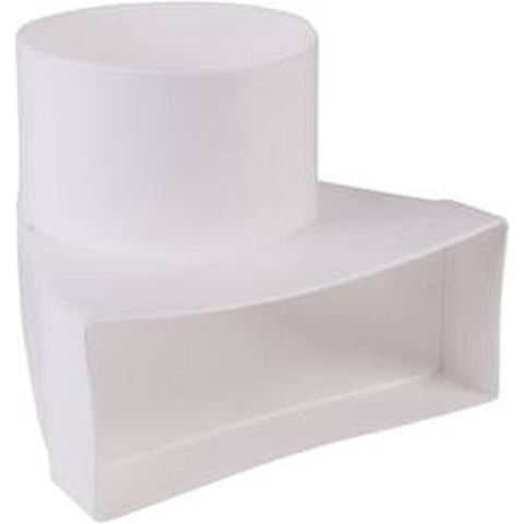 Wallair N15840 Vlakkanaal ventilatiesysteem 150 Afbuigstuk