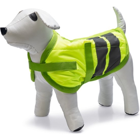 Beeztees Teddie - Hondenjas - Reflecterend - Geel - 60 cm