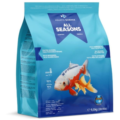 Aquatic Science All Seasons Medium 9,5Kg - Aquatic Science
