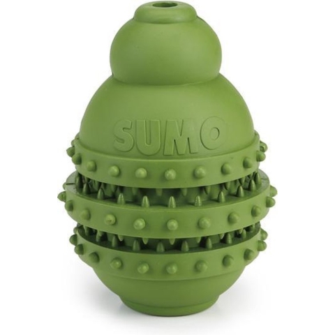 Beeztees Sumo Play Dental - Hondenspeelgoed - Rubber - Groen - M