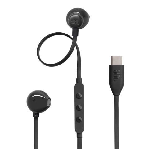 JBL Tune 305c Usb-c Oordopjes Zwart