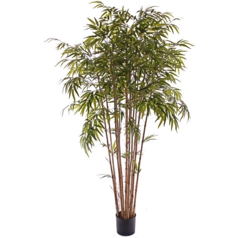 Kunstplant - bamboe - tropisch - 130 cm -