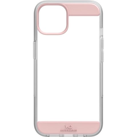 White Diamonds Air Protection Cover Voor Apple IPhone 14 Rose Gold