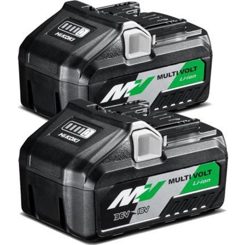 Hikoki BSL36B18 Twin pack accu&apos;s multivolt B | 2x MV-B 36V 4,0Ah/18V 8,0Ah - 375575