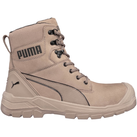 Puma Veiligheidslaars | maat 43 stone | S3 CI HI HRO SRC DIN EN ISO 20345 | nubuckleer | 1 stuk - 630740801000043 - 630740801000043