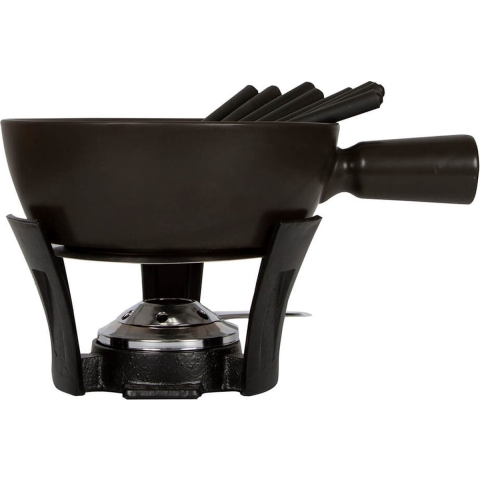 Boska Fondueset Nero - 8 personen - zwart - 2.2 liter