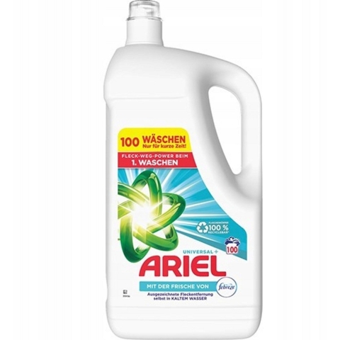 Ariel Ariel Universal Wasmiddel met Febreze 5L - 100WL
