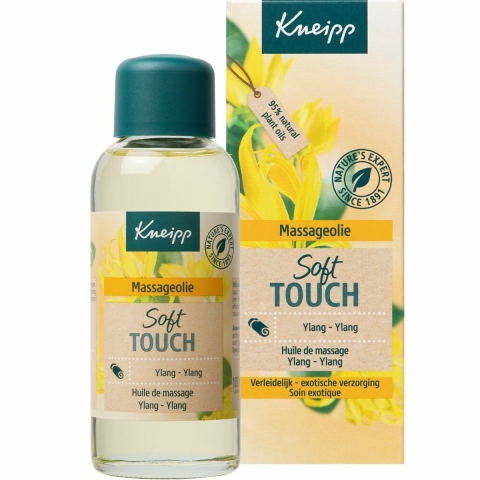 3x Kneipp Soft Touch Massageolie Ylang Ylang 100 ml