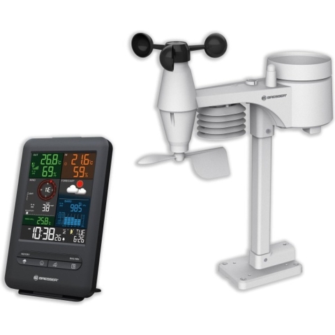 BRESSER 5-in-1 weerstation Beaufort met kleurendisplay