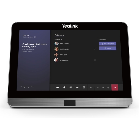 Yealink MTouch II 20,3 cm (8) 1280 x 800 Pixels