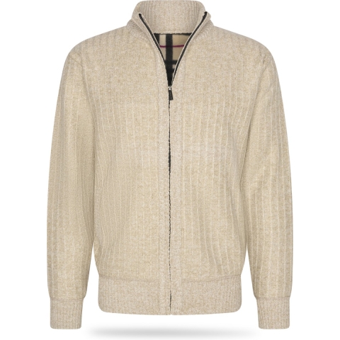 Cappuccino Italia - Heren Vest Bounded Jacket Beige - Beige - Maat XL