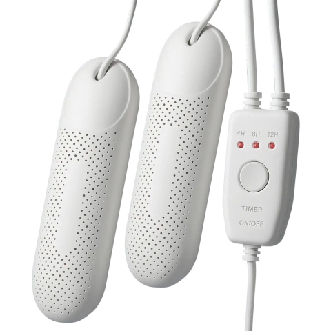 Nuvance - Schoenendroger - Schoendroger met Timer - Schoenverfrisser - Droogfunctie - Wit