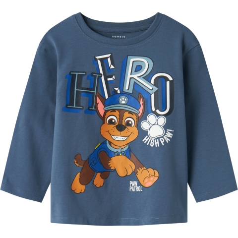 Name It Blouse - Noos - NmmJahav - Paw Patrol - China Blue m. Pr - Name It - 2 jaar (92) - Blouse