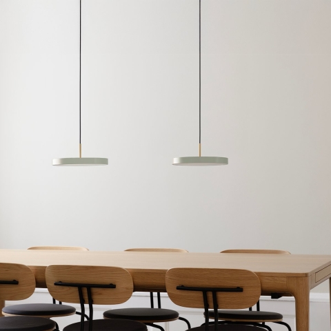 UMAGE - Asteria Plus Hanglamp Mini Nuance Olive/Brass