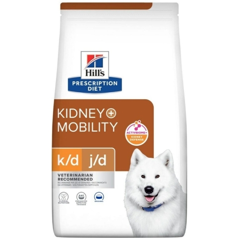 Hill&apos;s Prescription Diet K/D J/D Kidney + Mobility hondenvoer 2 x 12 kg
