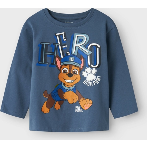 Name It Blouse - Noos - NmmJahav - Paw Patrol - China Blue m. Pr - Name It - 7-8 jaar (122-128) - Blouse