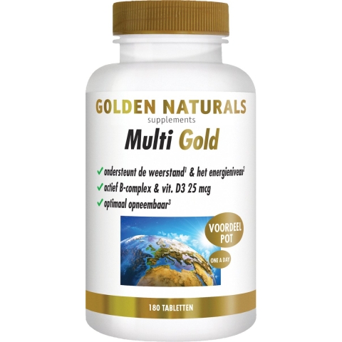 Golden Naturals Multi Gold Tabletten