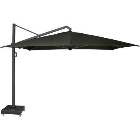 Zweefparasol Icon 3,5x3,5 meter zonwering - Platinum