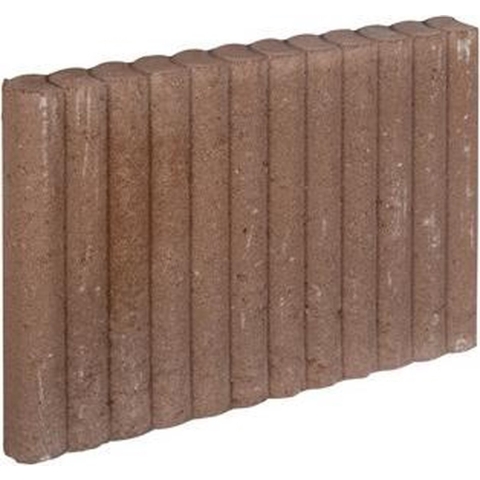 5 stuks! Mini palissadeband bruin 6x40x50 cm - Gardenlux